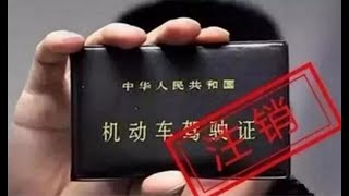 拿到驾照没开过车，1分没扣却被注销？交警：上面4个大字看不见