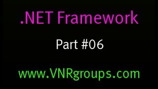 .Net Framework Tutorial - 6 - CAS, CLS, CTS, Namespaces v Assembly
