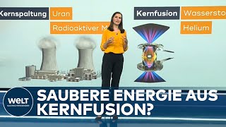 HISTORISCHER DURCHBRUCH: Lösung unserer Energie-Probleme? So funktioniert Kernfusion