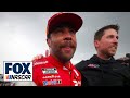 Bubba Wallace's full celebration after winning at Talladega Superspeedway | NASCAR ON FOX