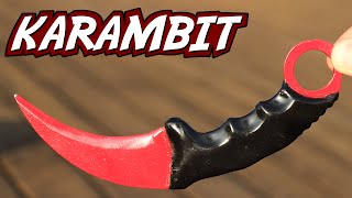 How to Make a Karambit (CS:GO Knife)