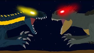 Indoraptor vs Scorpios Rex [ Jurassic World ] animation - Drago Monsterverse