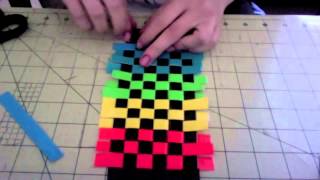 How to make a duct tape woven wallet!