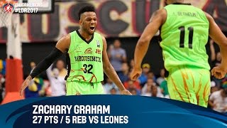 Zachary Graham 27 PTS vs Leones - #FINAL4 - DIRECTV Liga de las Americas 2017