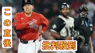 吉田正尚　メジャー初の1試合2死球で球場騒然　6回は152キロが腰骨に直撃してもん絶　プレーは続行