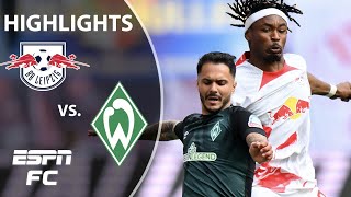 🚨 LATE DRAMA! 🚨 RB Leipzig vs. Werder Bremen | Bundesliga Highlights | ESPN FC