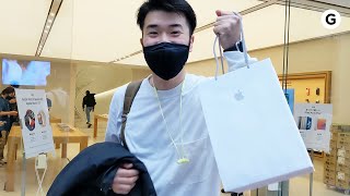 【iPhone 12】ついに発売！ Appleストアは行列もハイタッチも自粛です