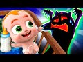Five Little Monster - Monsters In The Dark | Funny Kids Songs & More Nursery Rhymes | Songs for KIDS