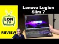 Lenovo Legion Slim 7 Review - Super Thin Gaming Laptop with AMD Ryzen