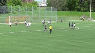 Elyjah Robertson Unionville Strikers U13B vs Vaughan U13B Sat  June  22  2017 1st