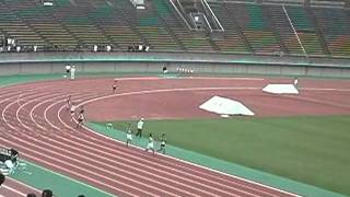 福岡県高校新人陸上　男子4×400ｍR決勝　2011/9