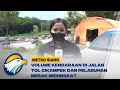 Dekati Puncak Arus Balik, Volume Kendaraan di Jalan Tol Cikampek dan Pelabuhan Merak Meningkat