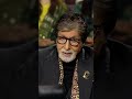 big b ने एक example के द्वारा सभी दर्शकों को दिया एक important life lesson kbc shorts