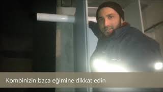 KOMBİDE BACA EĞİMİ NASIL OLMALI