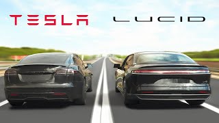 Lucid Air Pure vs Tesla Model S (This was Unexpected!!)