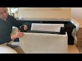 zinus josh sofa couch easy tool free assembly review comfortable and easy to assemble