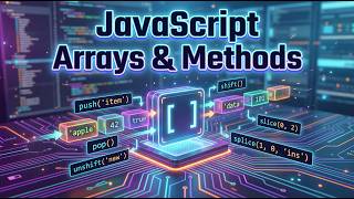 Learn JavaScript Arrays & Methods (Push, Pop, Slice, Splice) Easy Tutorial