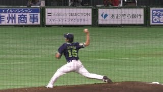 スロー映像)ヤクルトスワローズ 原樹理 投球フォーム 2016.3.12