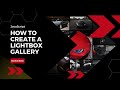 How to Easily Create an Image Lightbox Gallery (with LightBox library) - HTML, CSS & JavaScript