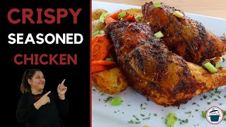 The Most Flavorful Baked Chicken Leg Quarters (Step-By-Step)