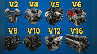 V Engines Explained: From V2 to V16! | V6, V8, V12, V16… What Do They Actually Mean? |