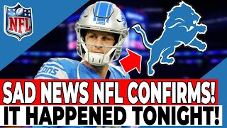 LATEST NEWS! THIS WAS NOT EXPECTED! BUT NEWS FOR JARED GOFF! DETROIT LIONS NEWS TODAY