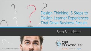 Design Thinking: Part 3 – Ideate