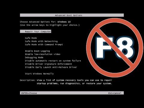 How to BOOT into Safe Mode with F8 How to BOOT into Safe Mode with F8