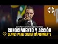 ¡Del CONOCIMIENTO A LA ACCIÓN! Estrategias para Crecer Tu Negocio Rápidamente / Dr. Herminio Nevárez