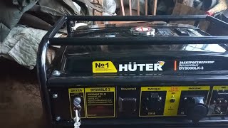 Обзор бензогенератора HUTER  DY8000LX 3