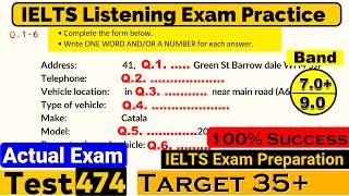 IELTS Listening Practice Test 2024 with Answers [Real Exam - 474 ]