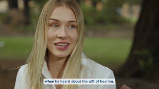 Ear Science Institute Australia Gift of Hearing recipient 2024