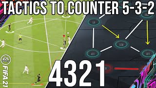 BEST TACTIC To Counter \u0026 Beat The 5-3-2 \u0026 How To Destroy The META To Win More - FIFA 21 (TACTICS)