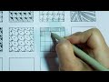 젠탱글 기초 패턴 그리기 1 zentangle patterns zentangle art doodle patterns