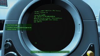 Load Encrypted Message Holotape From Tom in Institute Terminal, Fallout 4