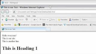 HTML Tutorial 2: HTML for Beginners part 2.