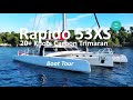 Rapido 53 - 20+ Knots! All Carbon Ocean Cruising Sailing Trimaran - Boat Tour.