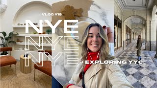 NYE! Ringing in 2022 \u0026 Exploring Calgary | vlog #18 | morgan berna