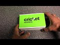 Cricket wireless LG Harmony 2 unboxing and first impression !