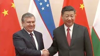 Chinese president Xi Jinping holds bilateral meetings with SCO leaders