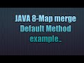 Java 8-Map merge Default Method