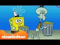 SpongeBob dan Squidward Bekerja BERSAMA Selama 10 Menit | SpongeBob