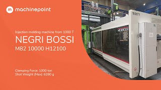 NEGRI BOSSI M82 10000  H12100 4. Injection molding machine from 1000 T | NEGRI BOSSI Machines