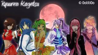 [6 Vocaloid Chorus] Floating Love, Moon Flower (Ryuuren Kagetsu)