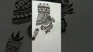 Mehndi/Heena design for beginners. Learn step by step easy mehndi design. Unique | Easy | Beautiful