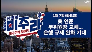 美 연준 부위원장 교체...은행 규제 완화 기대_2024년 1월 7일 (화)_1부