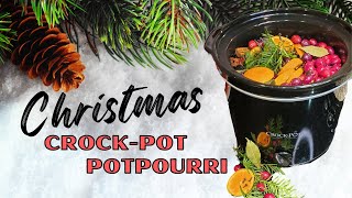 COZY WINTER \u0026 CHRISTMAS SIMMER POT – EASY CROCKPOT POTPOURRI