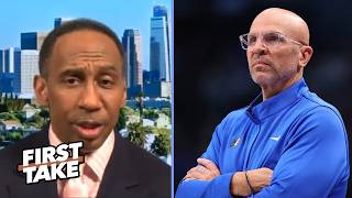 FIRST TAKE |Stephen A. reacts to Jason Kidd and Mavericks part ways despite 4 years left on contract