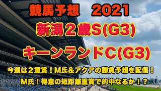 【　新潟２歳ステークス、キーンランドカップ　】今週の競馬予想〜そろそろ的中なるか！？〜