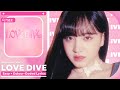 IVE (아이브) - 'LOVE DIVE Japanese Ver.' (Easy + Colour Coded K-POP Lyrics)